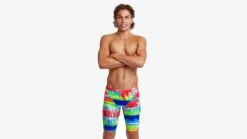 Dye Hard Mens Funky Trunks Jammer