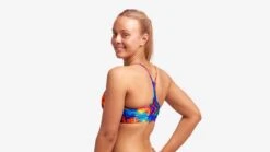 FUNKITA Ocean Galaxy Ladies Eco Swim Crop Top