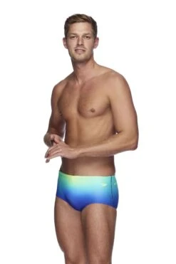 Speedo Mens Ombre Laguna Squad Trunk