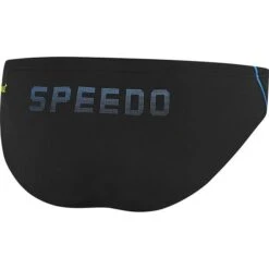 Speedo Boys Black Laguna/Zest Endurance+ Logo Brief -Best Swimwear Store 33723 8143 2