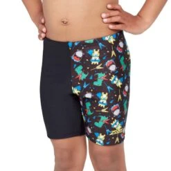 Zoggs Midi Jammer Toddler Boys Rock Star -Best Swimwear Store 448343