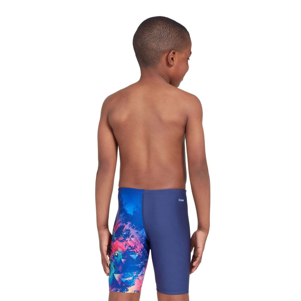 Zoggs Mid Jammer Boys Fish Fury 2 Zoggs Mid Jammer Boys Fish Fury - Image 2