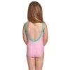 Zoggs Toddler Girls Tropical Bunny U Back One Piece