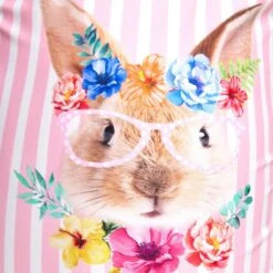 Zoggs Toddler Girls Tropical Bunny U Back One Piece -Best Swimwear Store 5 1 5142190 5