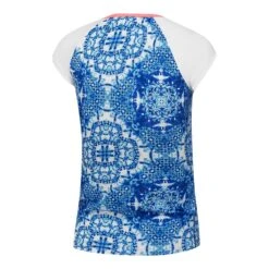 Speedo Girls Boho Tile Eco Cap Sleeve Rashie 5 Speedo Girls Boho Tile Eco Cap Sleeve Rashie -Best Swimwear Store 77y98 8003 2