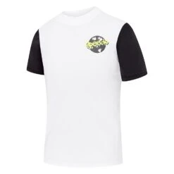 Speedo Boys White Icon Logo Short Sleeve Rashie