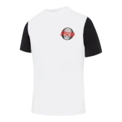 Speedo Boys White Mesmerize Icon Logo Short Sleeve Rashie