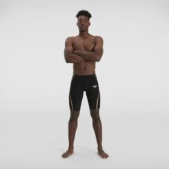 Speedo LZR Intent High Waist Jammer Black/Gold