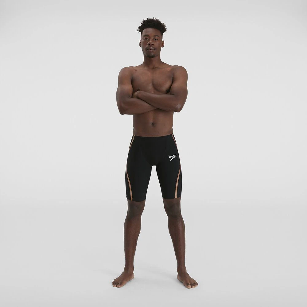 Speedo LZR Intent High Waist Jammer Black/Gold 1 Speedo LZR Intent High Waist Jammer Black/Gold
