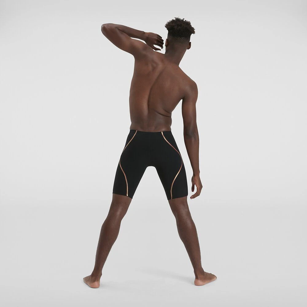 Speedo LZR Intent High Waist Jammer Black/Gold 2 Speedo LZR Intent High Waist Jammer Black/Gold - Image 2