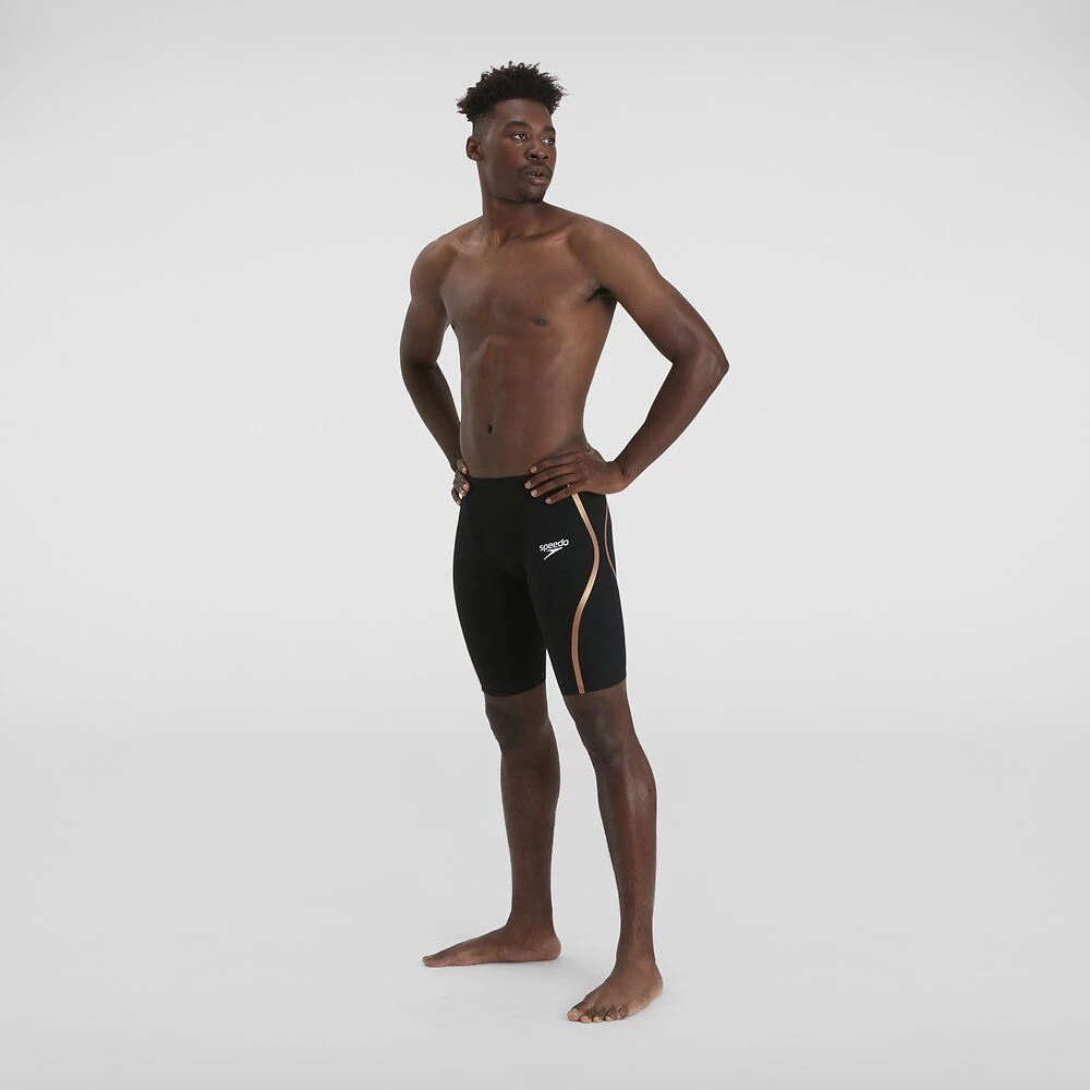 Speedo LZR Intent High Waist Jammer Black/Gold 4 Speedo LZR Intent High Waist Jammer Black/Gold - Image 4