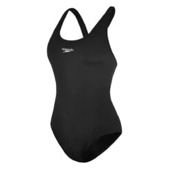 Speedo Womens Black Endurance+ Leaderback -Best Swimwear Store 8 133010001 7