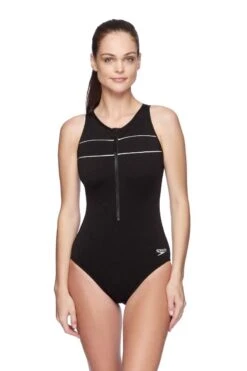 Speedo Womens Black/White Spirit Turbo Suit