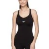 Speedo Womens Hydralift Black Legsuit
