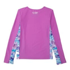 Speedo Girls Tie Dye Magic Long Sleeve Splice Rashguard -Best Swimwear Store 8 13414g834 2