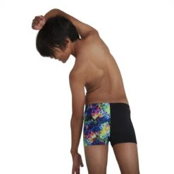 Speedo Boys Volcanic Orange Digital Placement Aquashort -Best Swimwear Store 8 33162g019 6