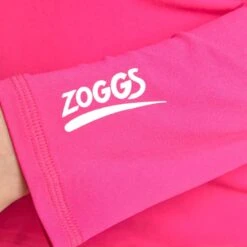 Zoggs Bells Long Sleeved Sun Top -Best Swimwear Store bells long sleeve sun top pink 4