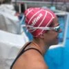 Delfina Swim Cap Pink Water Polo