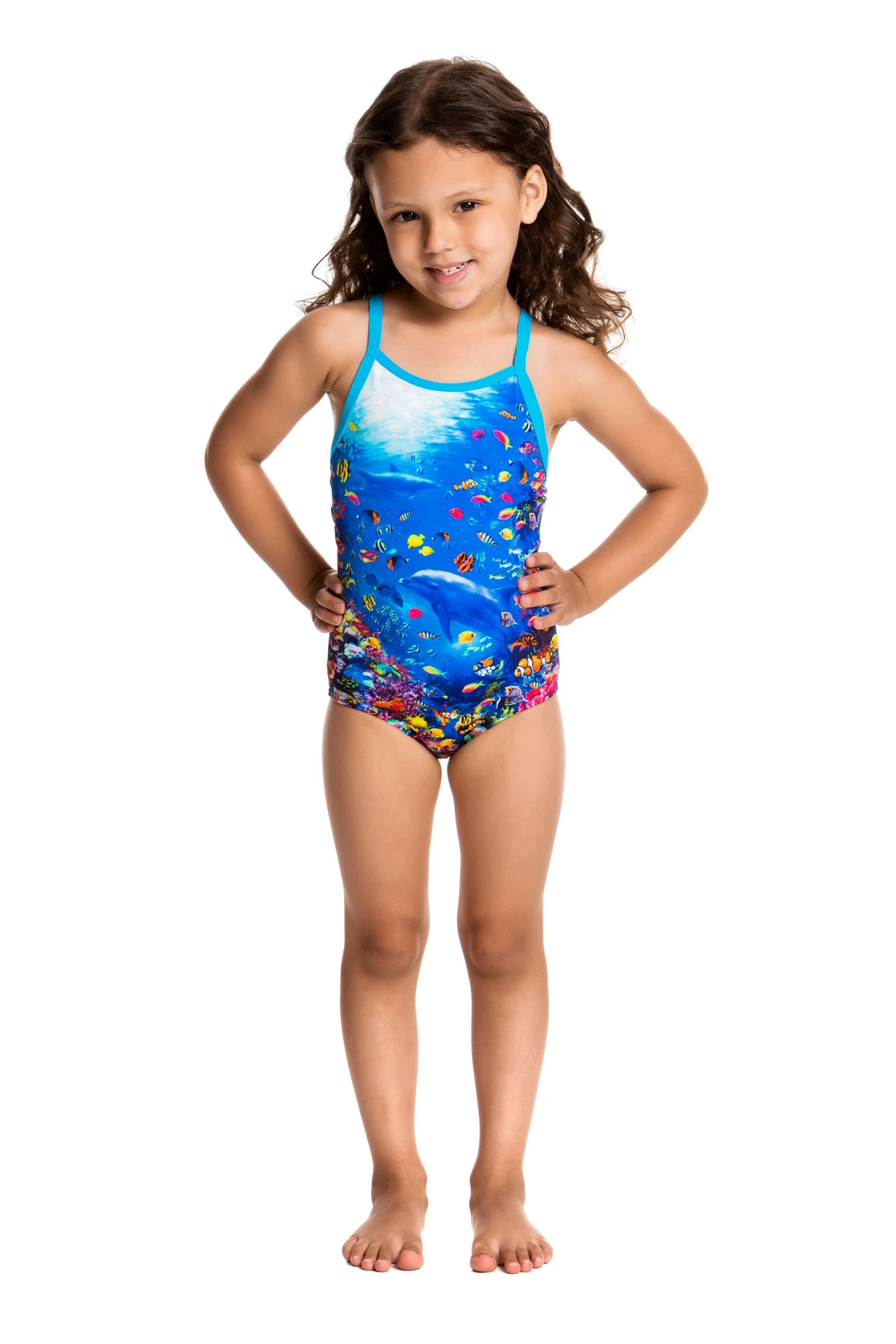 Funkita Toddler Girls Fantasy Reef One Piece 1 Funkita Toddler Girls Fantasy Reef One Piece