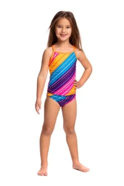 Funkita Fine Lines Toddler Girls Tankini -Best Swimwear Store f g fg04t fine lines 034