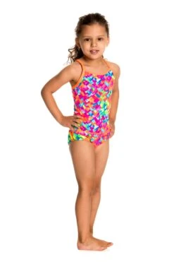 Funkita Toddler Girls Stroke Rate Printed Tankini And Brief -Best Swimwear Store f g fg04t stroke rate 30