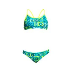 Funkita Lime Light Girls Racerback 2 Pce -Best Swimwear Store f s fs02g lime light 002 1