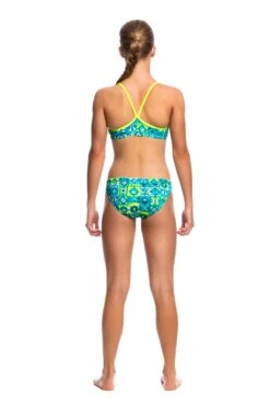Funkita Lime Light Girls Racerback 2 Pce