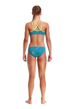 Funkita Ripple Effect Girls Criss Cross 2 Pce -Best Swimwear Store f s fs33g ripple effect 4238