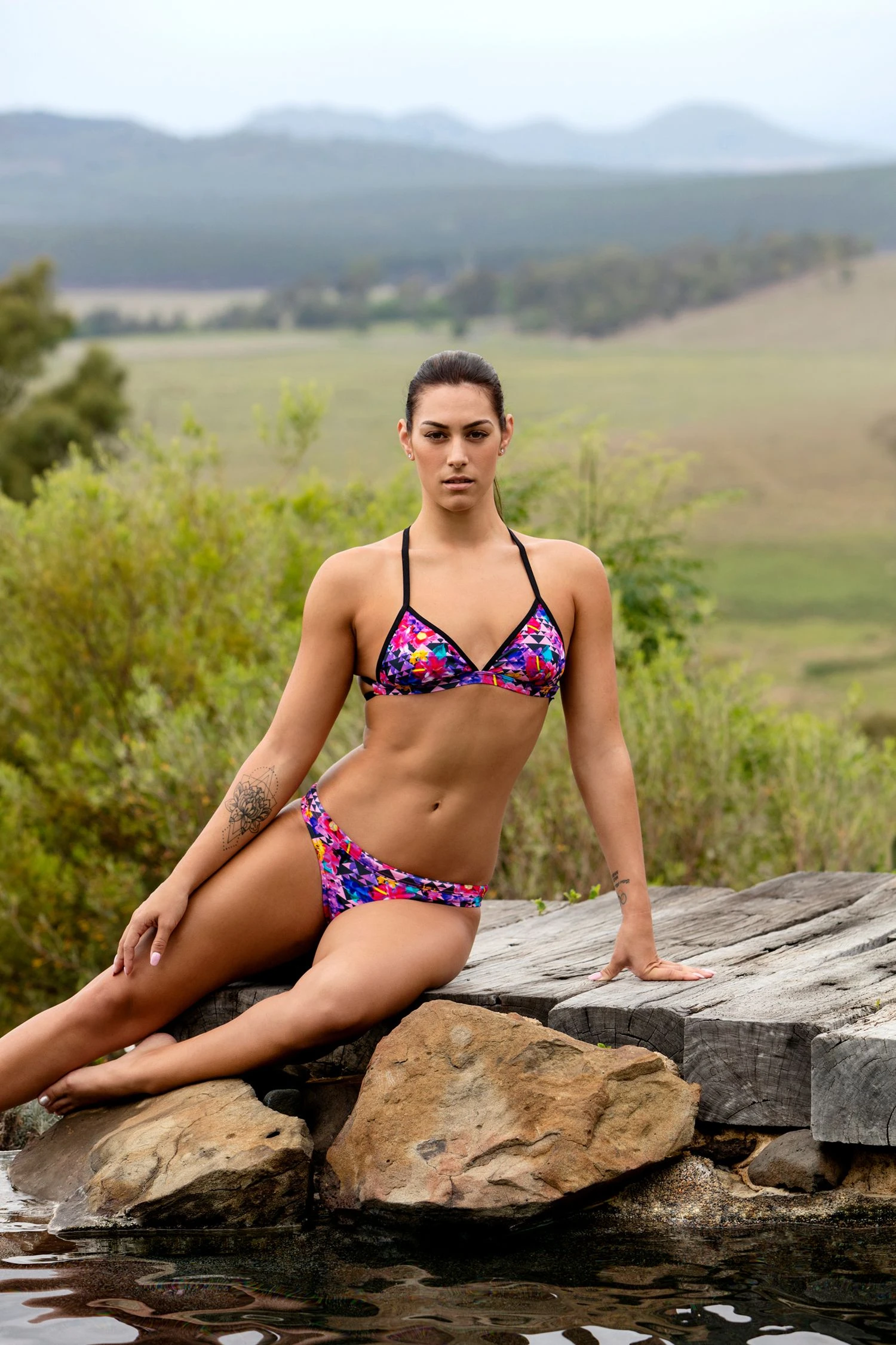 FUNKITA Petal Prism Ladies Hipster Brief 4 FUNKITA Petal Prism Ladies Hipster Brief - Image 4