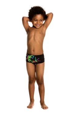 Funky Trunks Toddler Boys Trunk Tag Printed Trunks -Best Swimwear Store f t ft32t trunked up 20