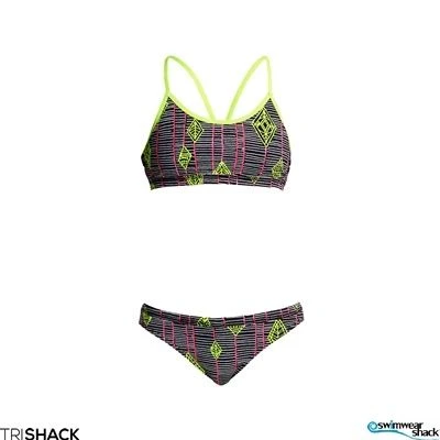 Funkita Girls Kite Runner Racerback Two Piece