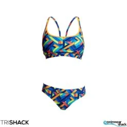 Funkita Ladies Boarded Up Sport Brief -Best Swimwear Store f u funkita fs02l fs03l boarded up 1481 swimwear shack 2