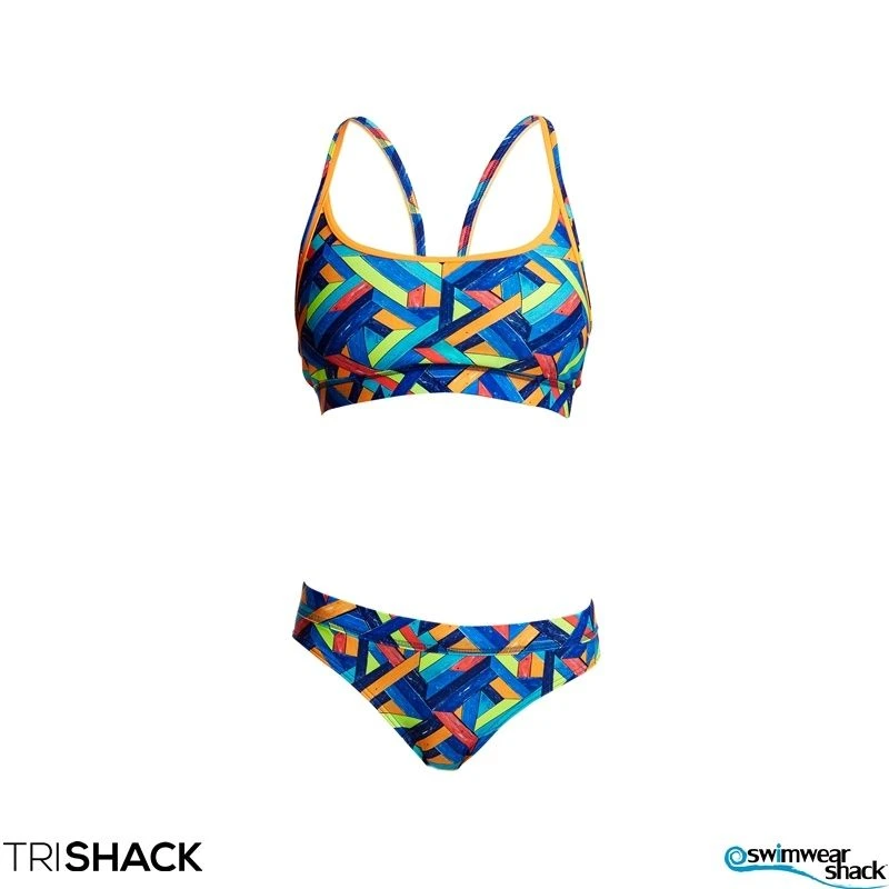 Funkita Ladies Boarded Up Sport Brief - Image 3