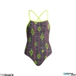 Funkita Girls Kite Runner Strapped In One Piece -Best Swimwear Store f u funkita fs38g kite runner 1118 swimwear shack tri shack 1