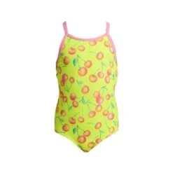 Funkita Toddler Girls Cherry Top Printed One Piece -Best Swimwear Store f u funkita swimwearfg01t cherry top 4 swimwear shack tri shack