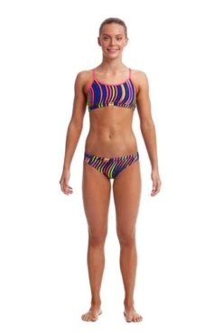 Funkita Girls Squiggle Piggle Racerback Two Piece -Best Swimwear Store f u funkita swimwearfs02g squiggle piggle 1 swimwear shack tri shack 1