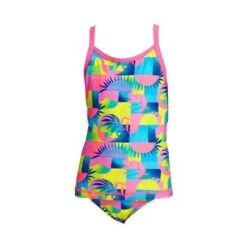 Funkita Toddler Girls Sunkissed Printed One Piece -Best Swimwear Store f u funkitafg04t sunkissed 01 swimwear shack tri shack