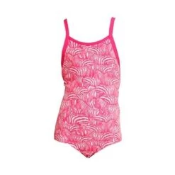 Funkita Toddler Girls Painted Pink Eco One Piece -Best Swimwear Store f u funkitafks022g painted pink 01 swimwear shack tri shack