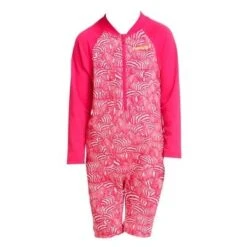 Funkita Toddler Girls Painted Pink Eco Go Jumpsuit -Best Swimwear Store f u funkitafks024g painted pink 01 swimwear shack tri shack