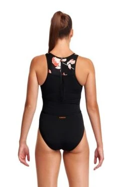 Funkita Ladies Rose Garden Hi Flyer One Piece -Best Swimwear Store fks003l rose garden 02