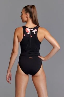 Funkita Ladies Rose Garden Hi Flyer One Piece -Best Swimwear Store fks003l rose garden 03