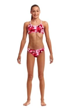 Pink Pane Funkita Girls Racerback Two Piece