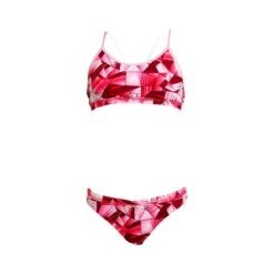 Pink Pane Funkita Girls Racerback Two Piece -Best Swimwear Store fs02g pink pane 5055