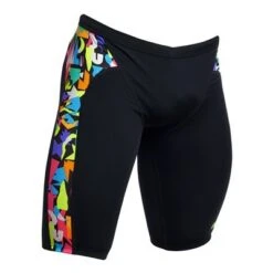 Funky Trunks Mens Paper Cut Training Jammers -Best Swimwear Store ft37m paper cut 03