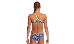 Funkita Girls Noodle Bar Racerback Two Piece -Best Swimwear Store funkita noodle bar racerback two piece swimwear shack1