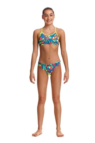 Funkita Girls Gettin Jiggy Racerback Two Piece