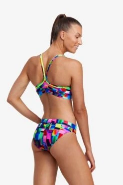 Funkita Patch Panels Ladies Sports Top -Best Swimwear Store funkita fs02l patch panels 5 swimwear shack