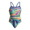 Funkita Land Lines Ladies Single Strap One Piece