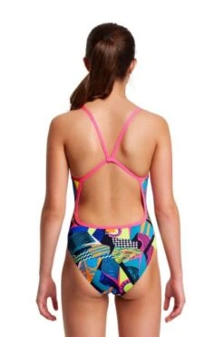 Funkita Bel Air Beats Girls Single Strap One Piece -Best Swimwear Store funkita fs16g bel air beats 2 swimwear shack