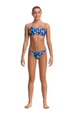 Funkita Girls Balloon Dog Criss Cross Two Piece